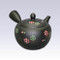 Tokoname Kyusu teapot - SHUNJYU - Flower Crest - 340cc/ml