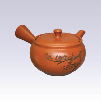 Tokoname Kyusu teapot - MAMIYA - Pine - 340cc/ml