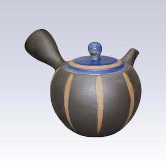 Tokoname Kyusu teapot - ISSIN - Lapis Lazuli Tokusa - 300cc/ml