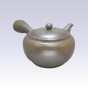 Tokoname Kyusu teapot - ISSIN - Black Irabo - 500cc/ml - Refreshing steel net
