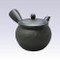 Tokoname Kyusu teapot - AKIRA - Black - 460cc/ml - Stainless steel net