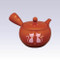 Tokoname Kyusu teapot - AKIRA - Pink Cat - 330cc/ml - Obal ami stainless steel net