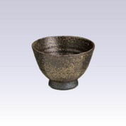 Kyo-yaki - Matcha bowl - NANBAN GLAZE with box