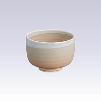 Hagi-yaki - Matcha bowl - HIMETSUCHI with box