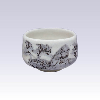 Mino-yaki - Matcha bowl - WHITE SHINO