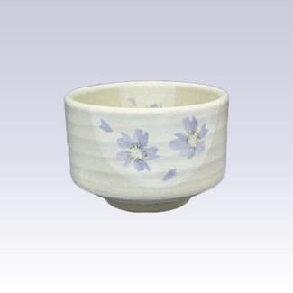 Mino-yaki - Matcha bowl - WHITE SAKURA