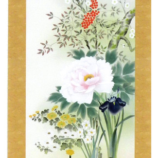 Mini Kakejiku - Flower