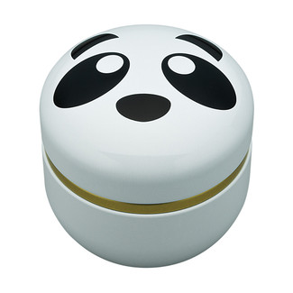 Suzuko-Panda steel tea caddy can