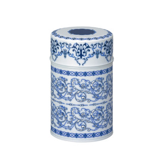 Blue - Dur steel tea caddy can