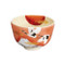 Kyo-yaki - Matcha bowl - KINSAI-SUNRISE-CRANE with box