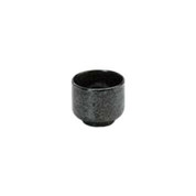 S - Ochoko small sake cup - JANOME BALCK - Mino ware