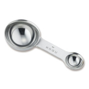 KOGU - 2 cup coffee measure spoon stainless (8g/1g) -silver