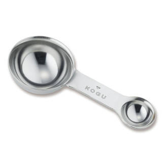 KOGU - 2 cup coffee measure spoon stainless (8g/1g) -silver