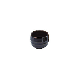 Tenmoku Black - Guinomi sake cup 65ml/cc - Mino ware