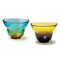 L - Glass ware - Tsugaru Vidro - Raised bowl - 2 color