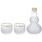 Sake carafe Kinsai gold S & 2 cups set