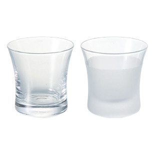 Iced sake cup 110ml/cc - 2 type - sake glass ware