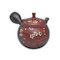 Japanese tea pot - SHORYU - SAKURA Red - 250cc/ml - ceramic fine mesh - Tokoname kyusu
