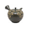 Japanese tea pot - SHUN-EN MANO - Arabesque - 220cc/ml - ceramic fine mesh - Tokoname kyusu with wooden box