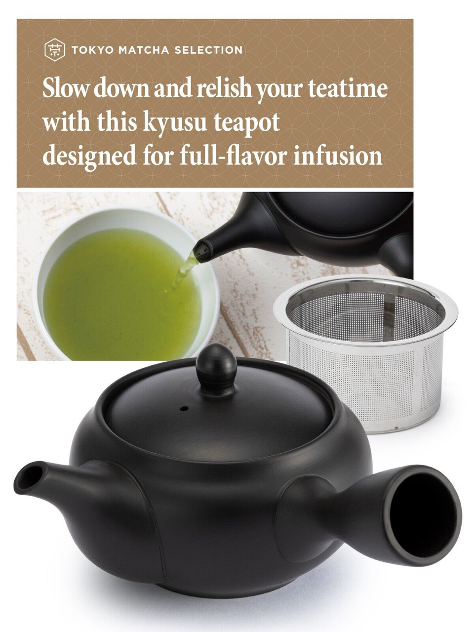Tokoname Kyusu Teapot - Thumbnail 2
