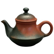 Teapot Kyusu Tokoname - YOSHIKI - Orange - 150 ml cc - Ceramic Mesh - Men-Tataki