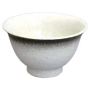 Teacup Yunomi - Ceramic Tokoname - Japanese Chawan - JUNZO - White - Gradation