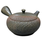 Teapot Kyusu Tokoname - GYOKKO - Gray - 230 ml cc - Ceramic Mesh - Tobicanna