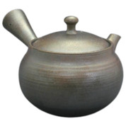 Teapot Kyusu Tokoname HODAI Gray 230 ml Ceramic Mesh Plain