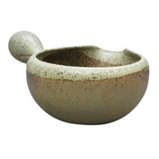 Cooling Bowl Ceramic Yuzamashi - GYOKKO - 300 ml - Ash Glaze for Green Tea Leaf
