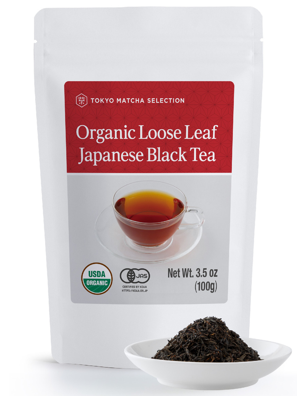 Organic Japanese black tea, 20 tea bags of 2,5g - Black tea - Nishi