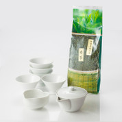 Tea Professional’s Tea Set with Bancha - Pot, Cooling bowl, Cup & Ureshino Bancha