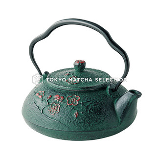 Nanbu Tetsubin - Shinonome (dawn design) 0.4 Liter : Japanese Cast Iron Tea Pot