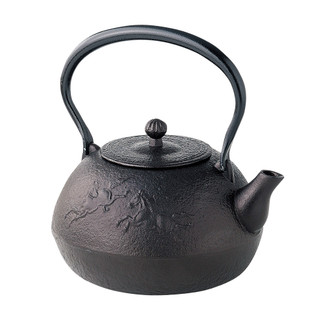 Umahada (horse's skin) 0.8 Liter - Japanese cast iron teapot kettle / Nanbu Tetsubin