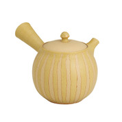 [Premium] Kyusu : Yutaka - 300cc - Ceramic Fine (Small) Mesh Type - Japanese Tea Pot