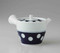 [Value] Hasami Porcelain : Kyusu tea pot & 2 Yunomi tea cups Set B (POLKA) w Box