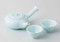[Value] Hasami Celadon Porcelain : Kyusu tea pot & 2 Yunomi tea cups Set w Box