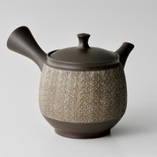 [Premium] Tokoname Pottery : SYUHO - Japanese Kyusu tea pot 310cc Ceramic fine mesh net