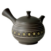 [Premium] Tokoname Pottery : SYUHO - Japanese Kyusu tea pot 370cc Ceramic fine mesh net