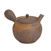 Tokoname Pottery : JUNZO MAEKAWA - Japanese Kyusu tea pot 350cc Ceramic fine mesh net