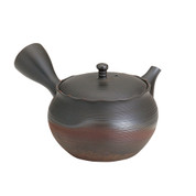 Tokoname Pottery : GYOKKO - Japanese Kyusu tea pot 250cc Ceramic Mesh