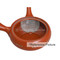 Tokoname Pottery : Pink - Japanese Tea Pot 350cc Sawayaka Fine Mesh Net