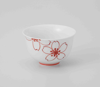 Hasami Porcelain : SAKURA - Japanese Tea cup