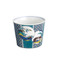 Old Kutani Pottery Design Tea Cup : Bird & Grass - Ceramic Yunomi Cup w Box