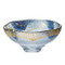 GIYAMAN - Glass Matcha Bowl : Blue Gold - Japanese Glass Matchawan Tea Ceremony