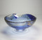 GIYAMAN - Glass Matcha Bowl : Blue Gold - Japanese Glass Matchawan Tea Ceremony