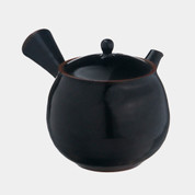 Tokoname Pottery : SYUKEI - Japanese Pottery Kyusu Tea Pot 330cc ceramic mesh net