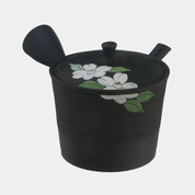Tokoname Pottery :GYOKO - Japanese Pottery Kyusu Tea Pot 280cc ceramic mesh net