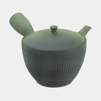 Tokoname Pottery :SEKIRYU - Japanese Pottery Kyusu Tea Pot 290cc ceramic mesh net