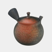 Tokoname Pottery :GYOKO - Japanese Pottery Kyusu Tea Pot 210cc ceramic mesh net