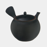 Tokoname Pottery :GYOKO - Japanese Pottery Kyusu Tea Pot 330cc ceramic mesh net